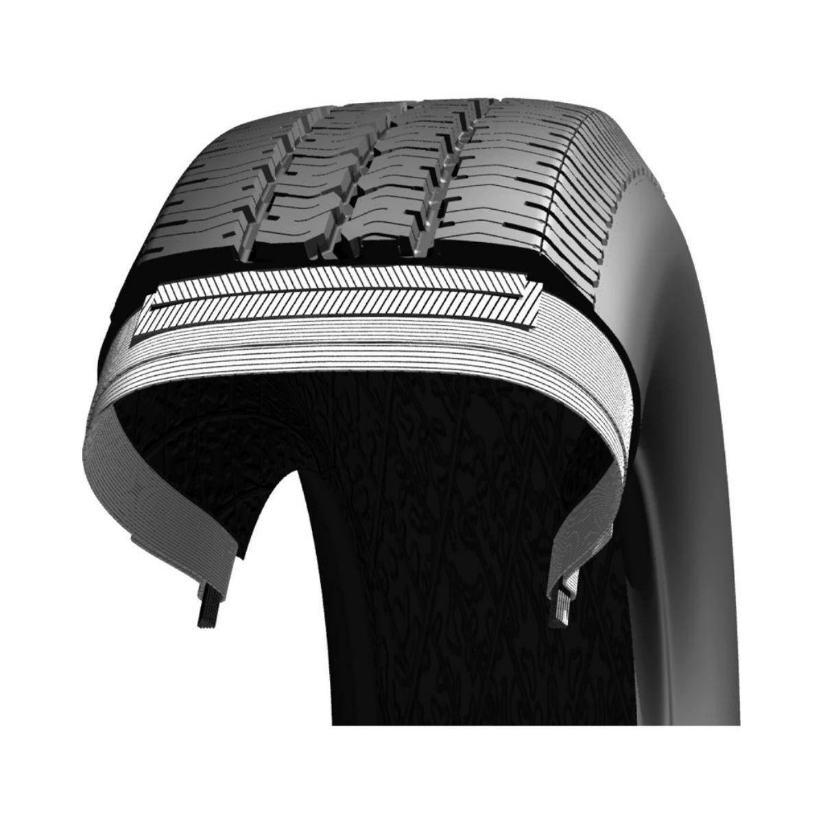 Foto 4 pulgar | Llanta 225/75r16 104s Goodyear Wrangler St