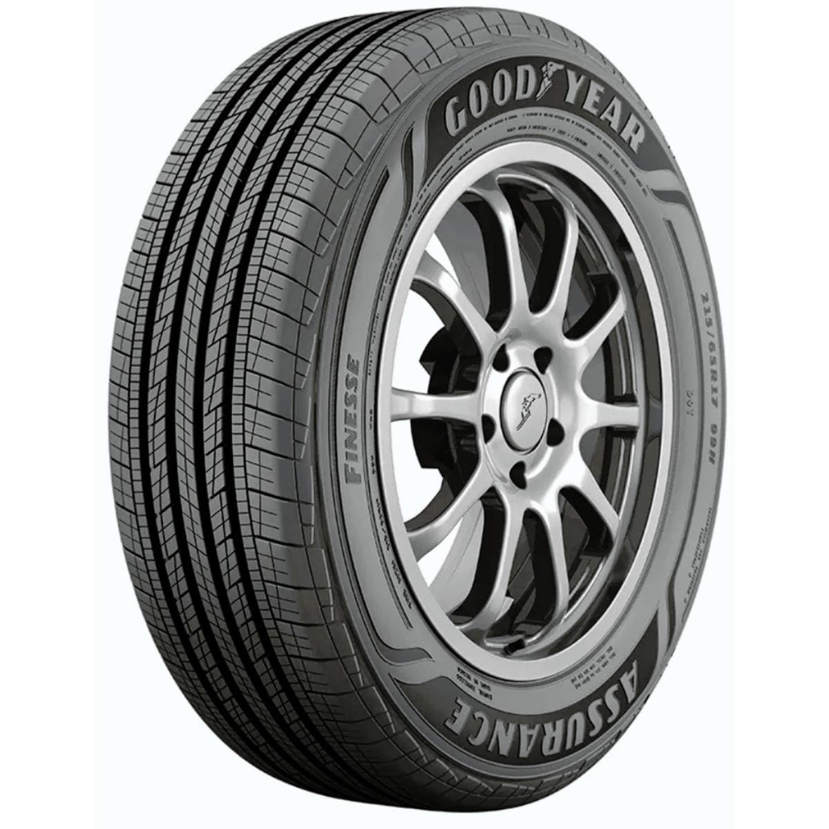 Llanta 235/55r18 100h Goodyear Assurance Finesse
