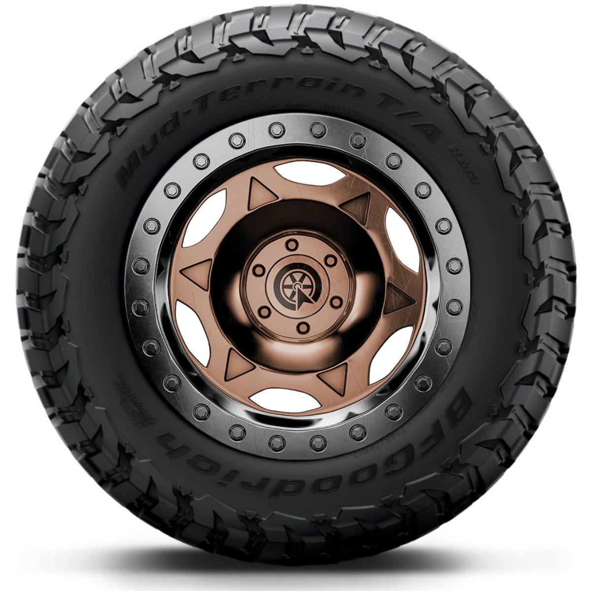 Foto 2 | Llanta 325/60r20 126/123q Bfgoodrich Mud Terrain T/a Km3