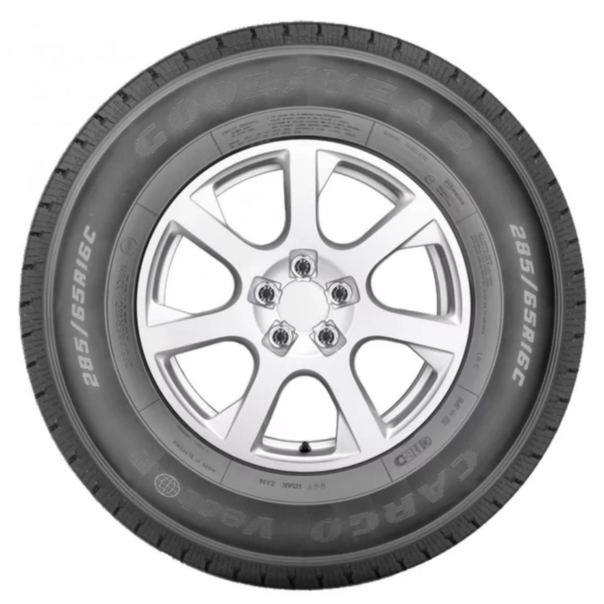 Foto 3 pulgar | Llanta 285/65r16 128/118r Goodyear Cargo Vector