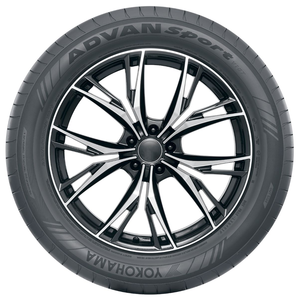 Foto 3 pulgar | Llanta 225/45r17 91v Yokohama Ascend Gt S327