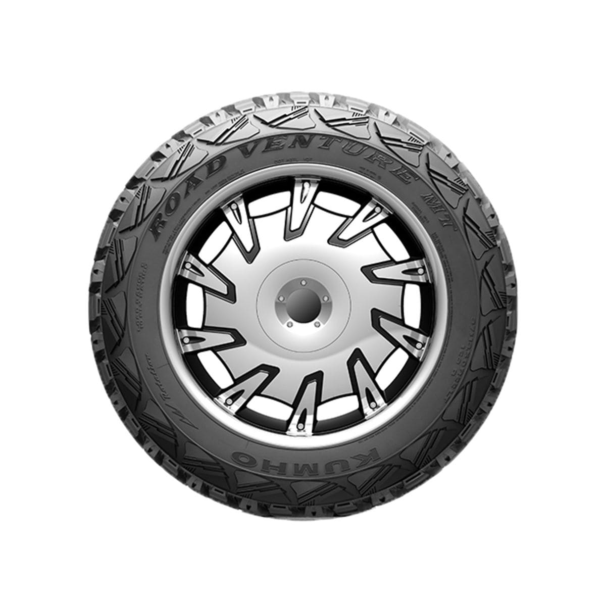 Foto 3 pulgar | Llanta 27x8.50r14 95q Kumho Road Venture Mt Kl71