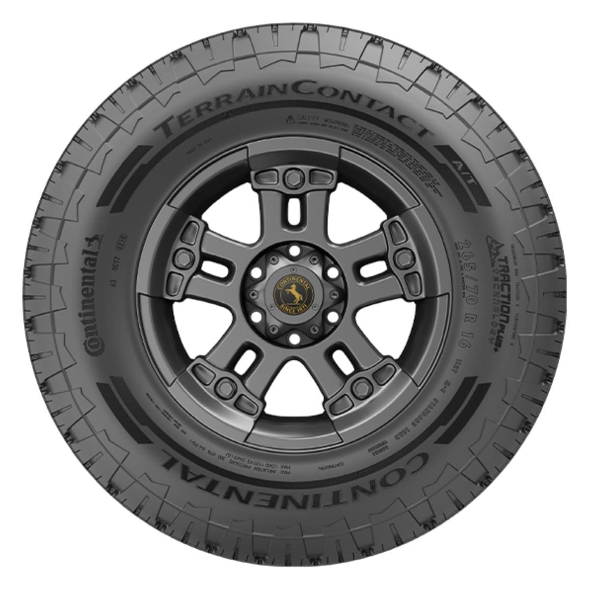 Foto 3 pulgar | Llanta 255/65r17 110s Continental Terraincontact A/t
