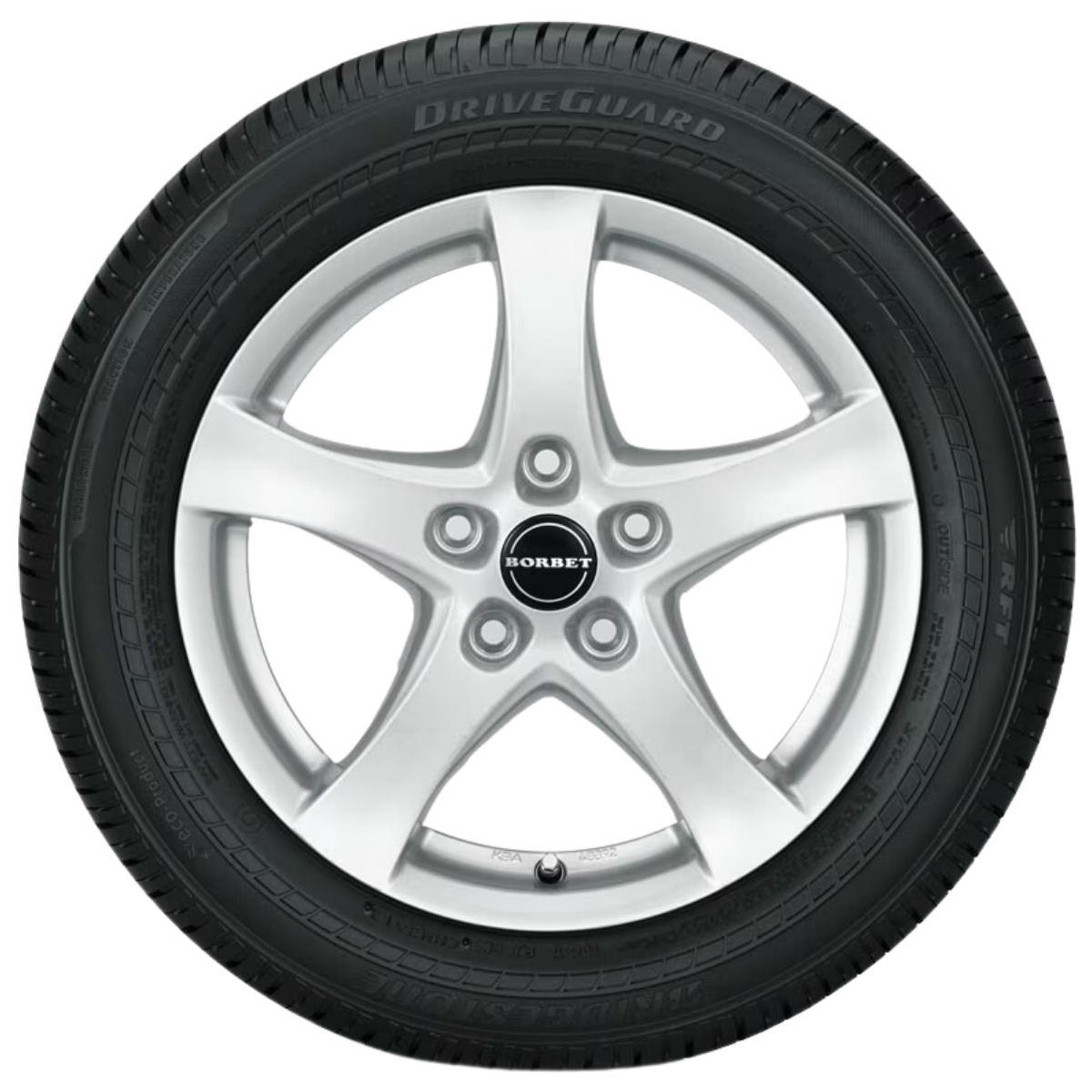 Foto 3 pulgar | Llanta 225/65r17 102h Bridgestone Driveguard *rft