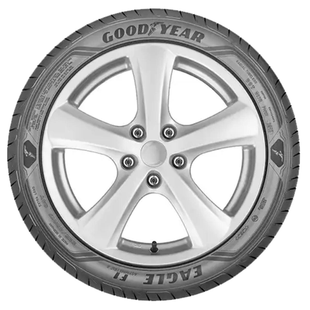 Foto 3 pulgar | Llanta 245/40r20 95y Goodyear Eagle F1 Asymmetric 3 *rft