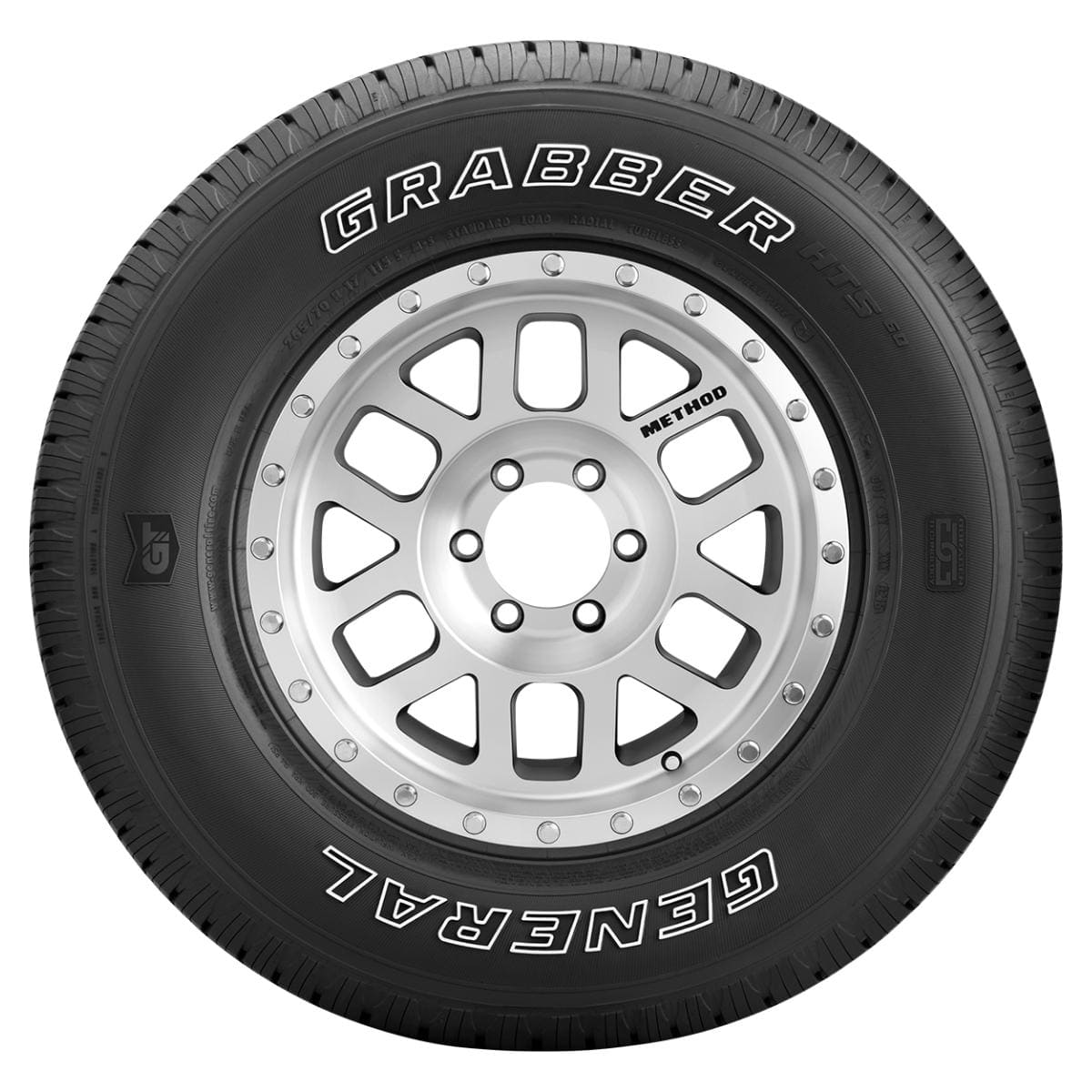 Foto 3 pulgar | Llanta 255/70r15 108s General Grabber Hts60