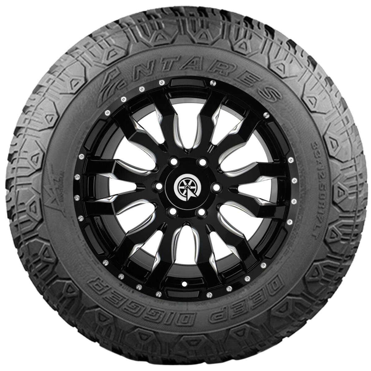 Foto 3 pulgar | Llanta 33x12.50r17 120q Antares Deep Digger