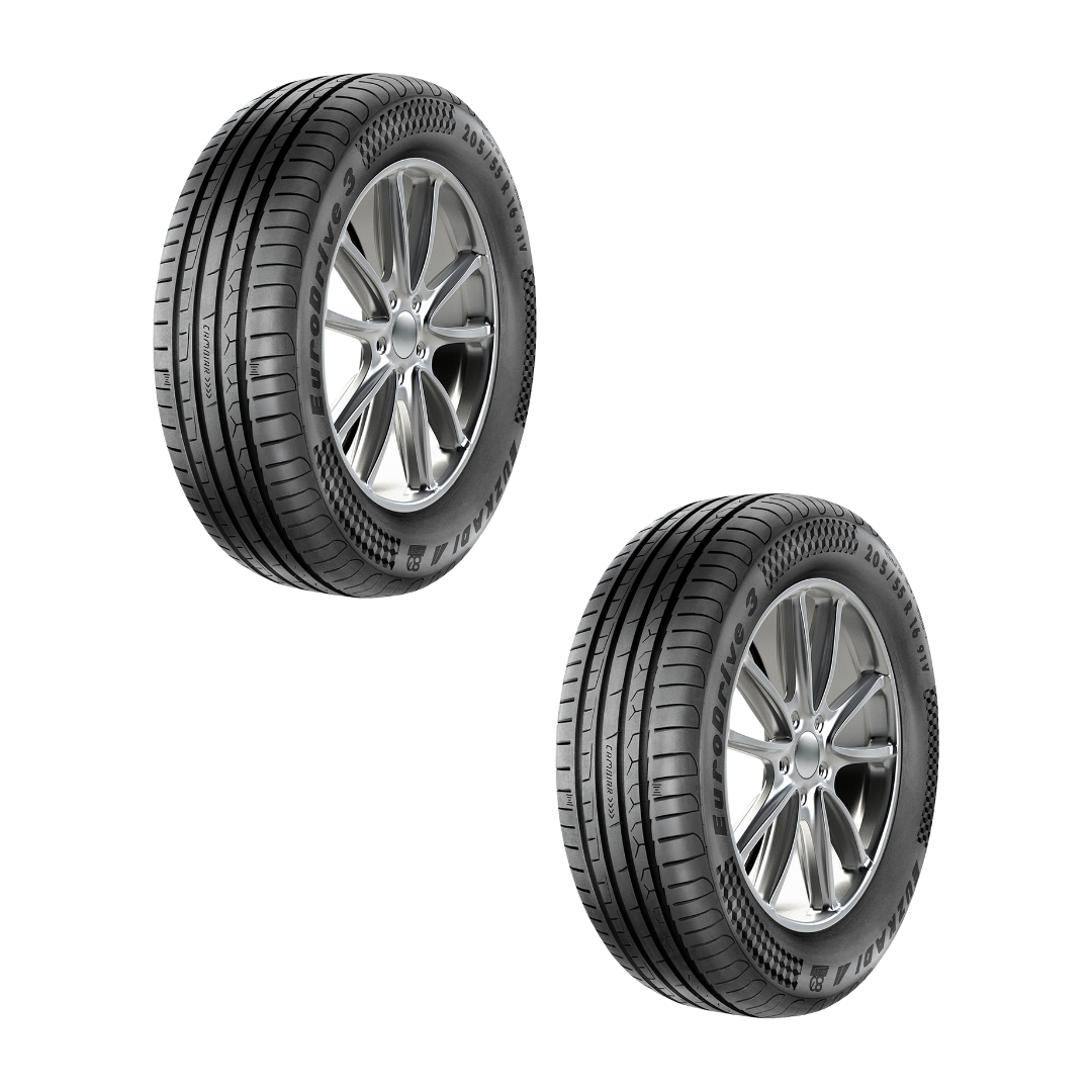 Foto 2 pulgar | Paquete De 2 Llantas Euzkadi Eurodrive 3 235/60r18 107h Xl