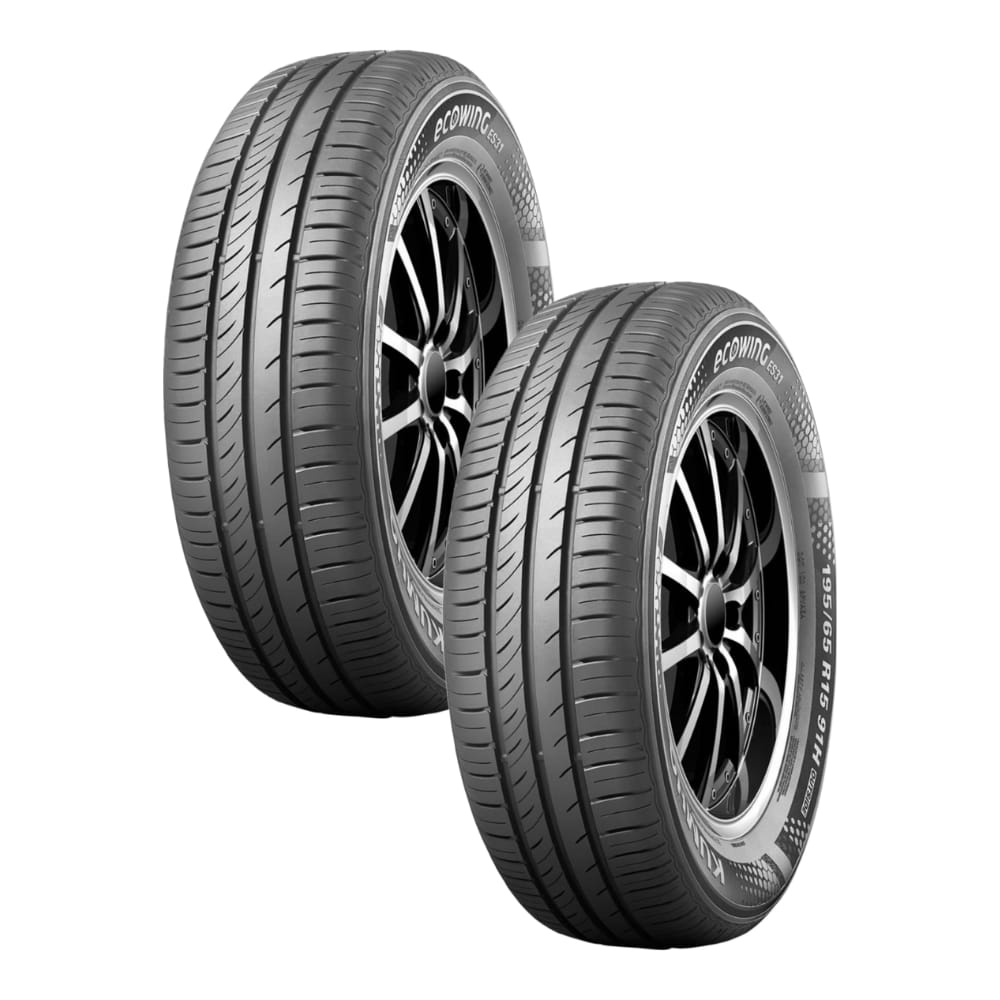 Foto 2 pulgar | Paquete De 2 Llantas 185/60 R15 Kumho Ecowing Es31 84t