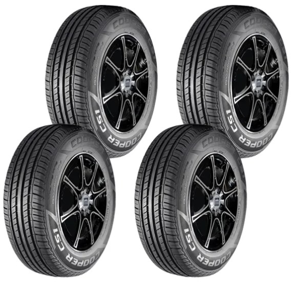 Paquete De 4 Llantas 185 70 R14 88t Cooper Cs1