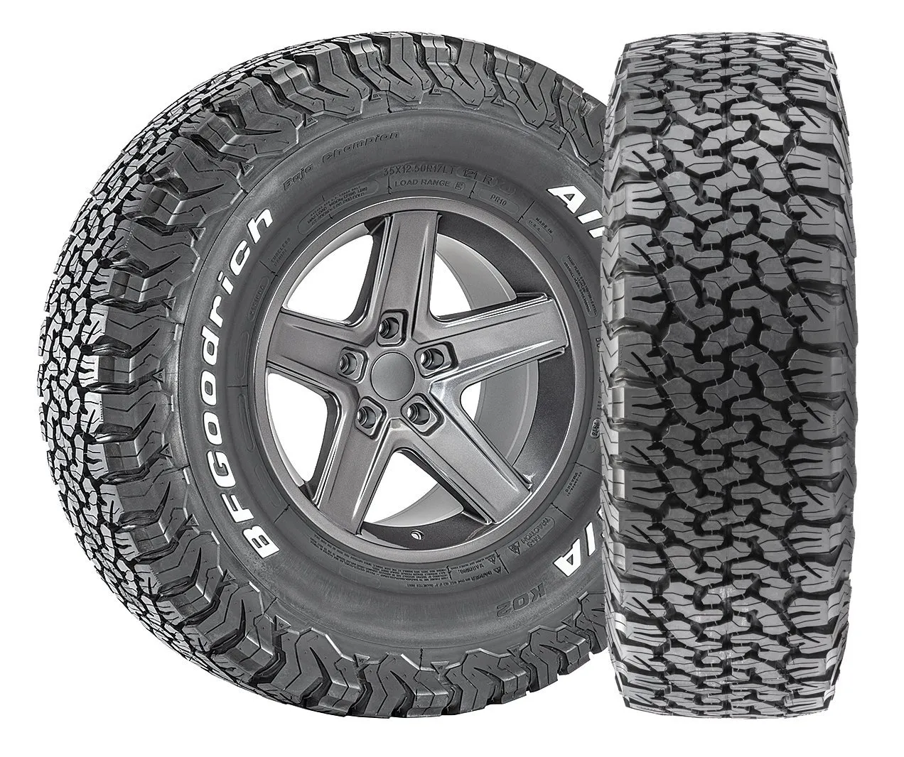 Foto 4 pulgar | Llanta Bfgoodrich All Terrain Ta Ko2 215/75 R15