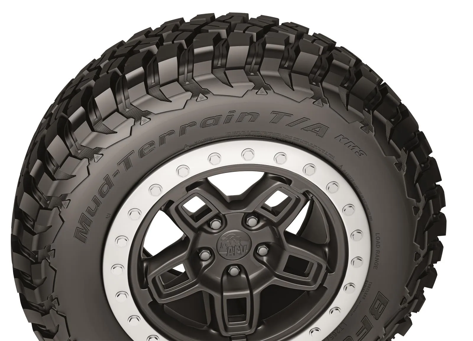 Foto 5 pulgar | Llanta Bfgoodrich Mud Terrain Ta Km3 285/75 R16