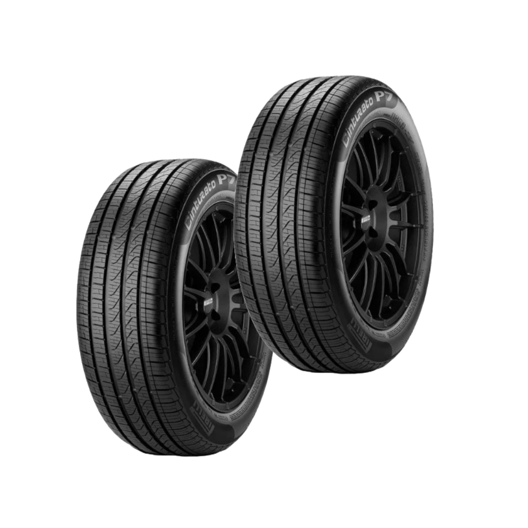 Paquete De 2 Llantas 225/45 R17 Pirelli P7 A/s 91h