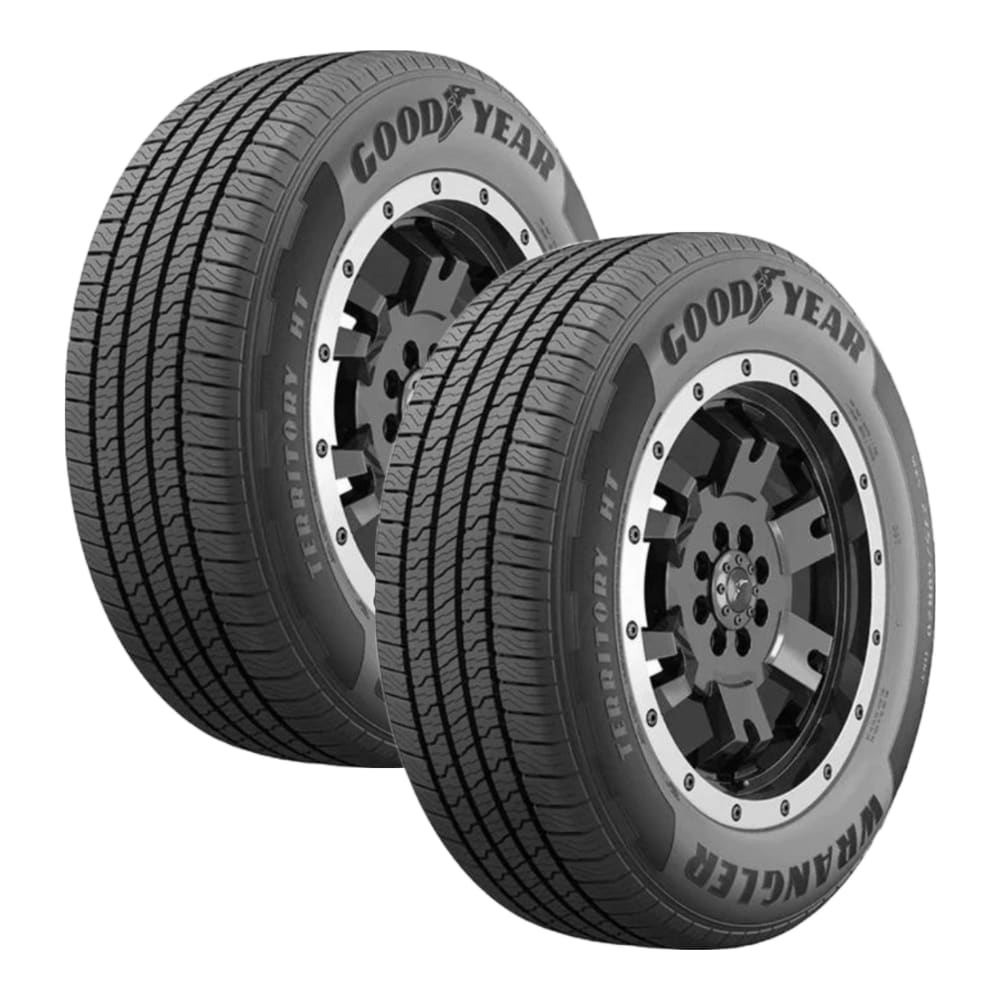 Foto 1 | Paquete De 2 Llantas 235/60 R18 Goodyear Wrangler Territory Ht 107h