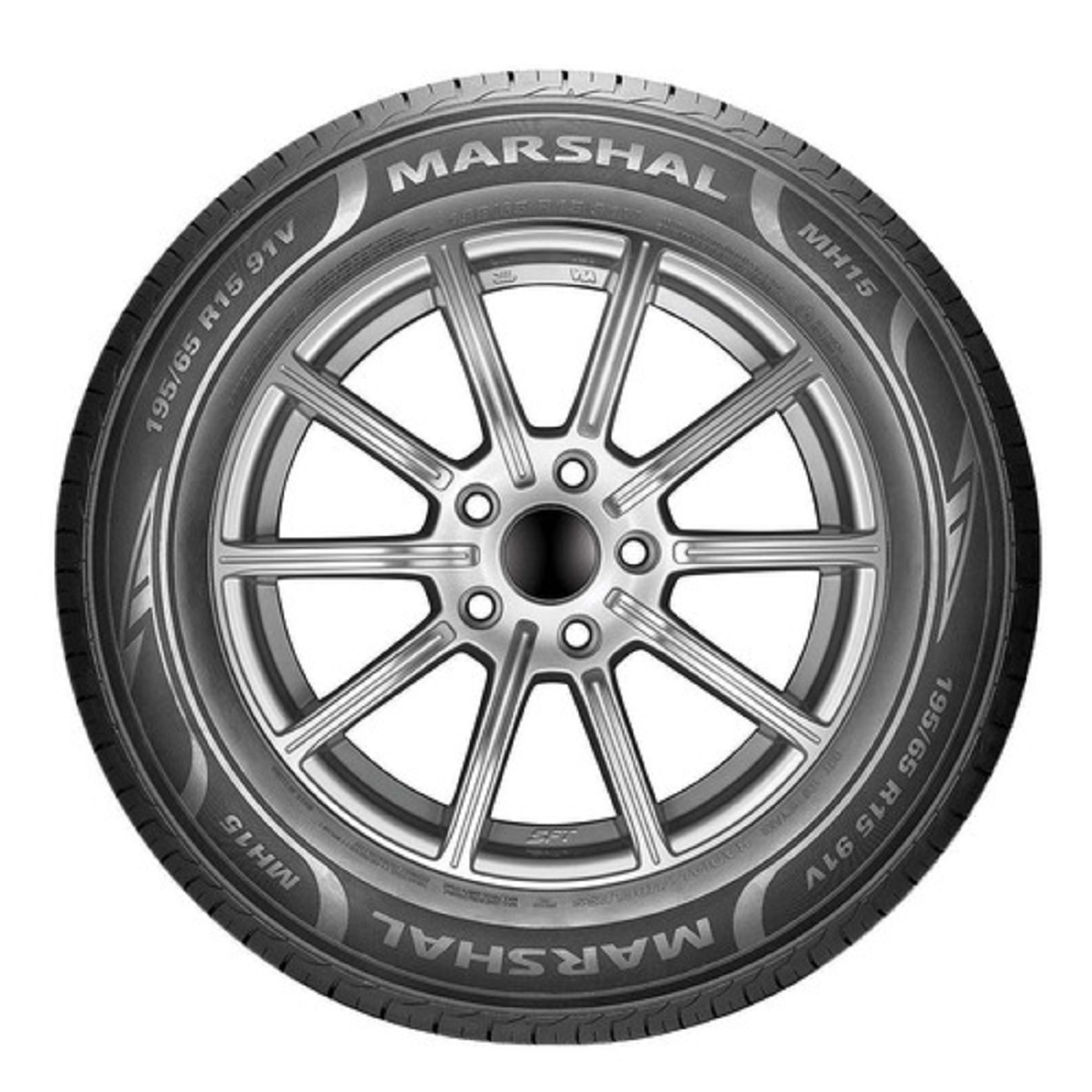Foto 3 | Llanta 205/55R16 Marshal MH15 91H