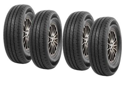 Paquete De 4 Llantas 195 70 R15 Atlas Greenvan(8) 104/102s