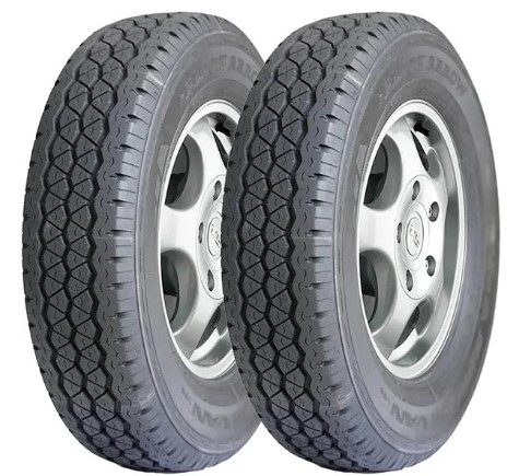 Paquete De 2 Llantas 195 R15 Blackarrow V62(8) 106/104r