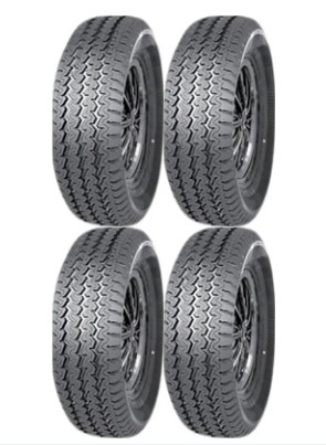 Paquete De 4 Llantas 195 R15 Agate Ag-20 Vt (8) 106/104r