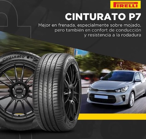 Foto 3 pulgar | Paquete De 4 Llantas 195 65 R15 Pirelli Cintu P1 Verde 91h