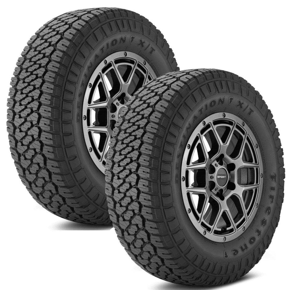 Foto 5 pulgar | Llanta Lt245/75r17 Firestone Destination X/t 121s