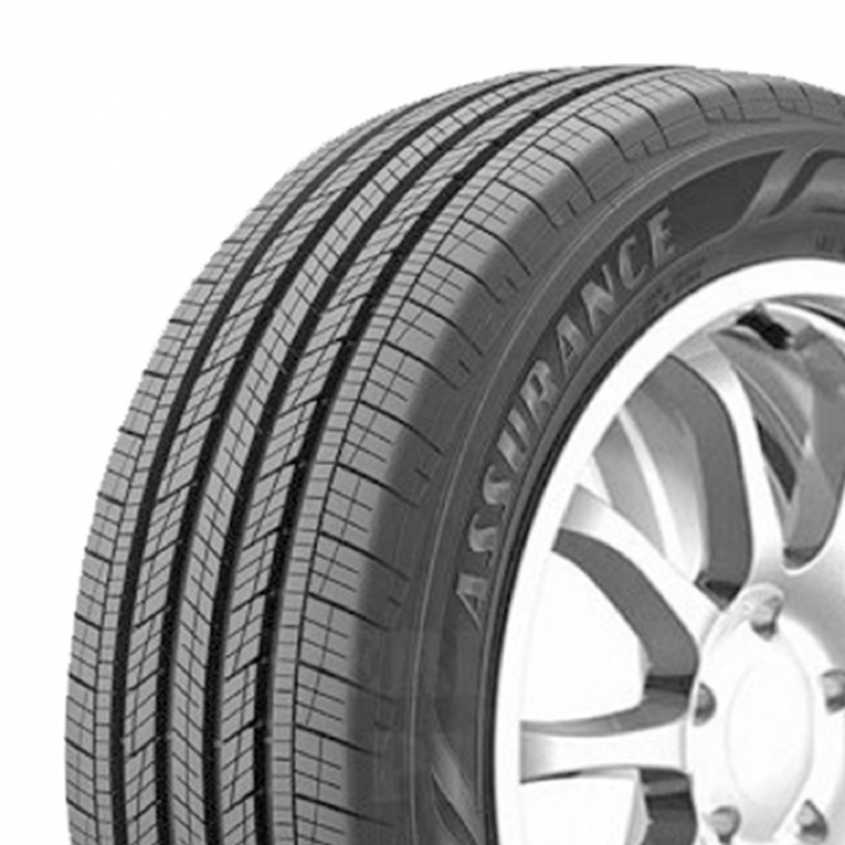 Foto 4 pulgar | Llanta 235/55r18 Goodyear Assurance Finesse 100h