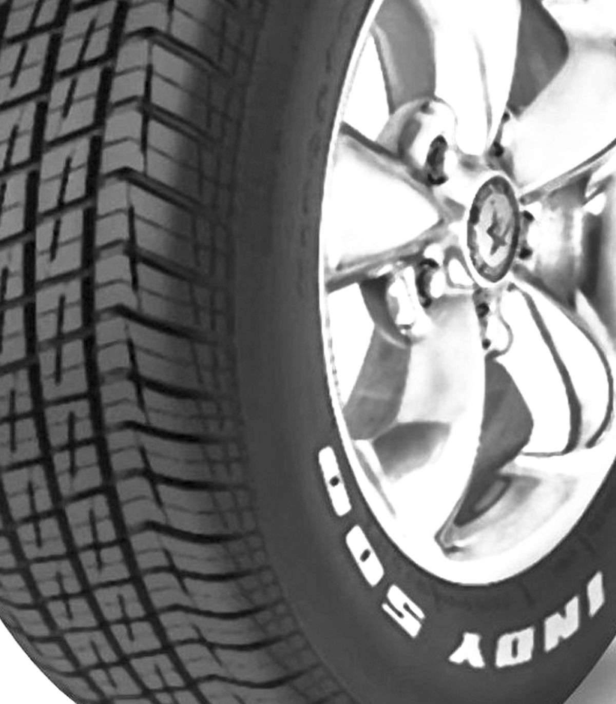 Foto 3 | Llanta 295/50r15 Firestone Firehawk Indy 500 105s