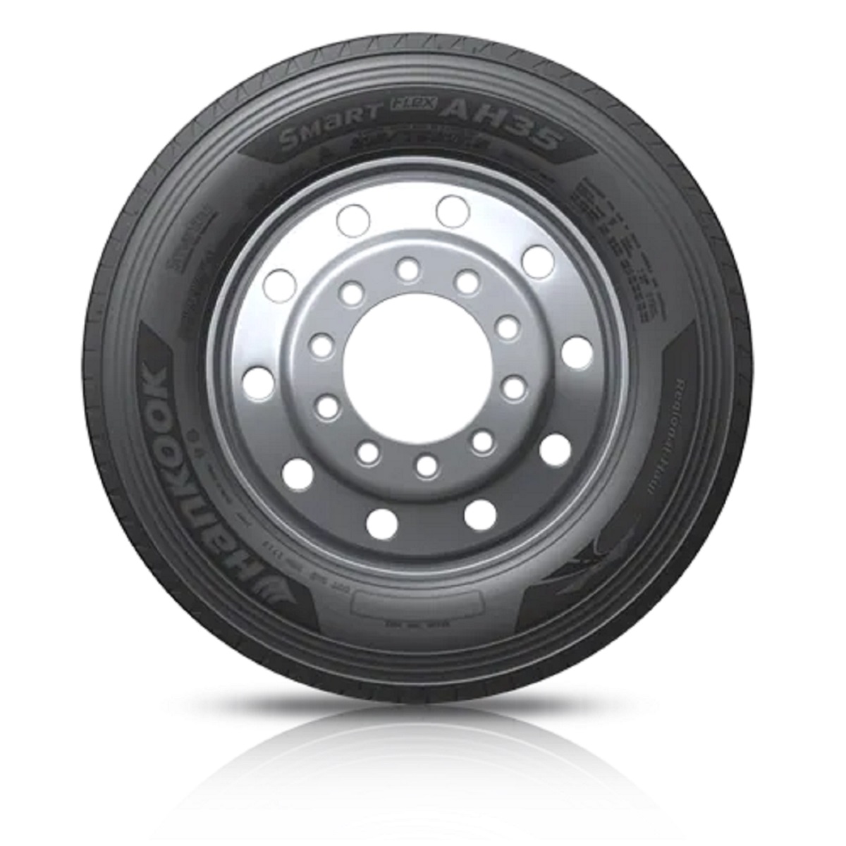 Foto 4 pulgar | Llanta 225/70r19.5 Hankook Smart Flex Ah35 128/126n
