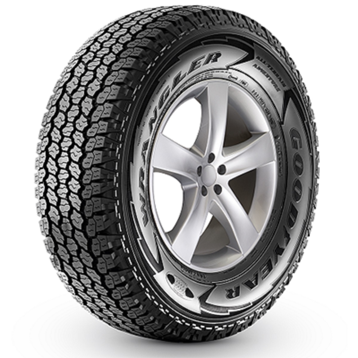 Foto 2 pulgar | Llanta 265/70r16 Goodyear Wrangler A/t Adventure 112t