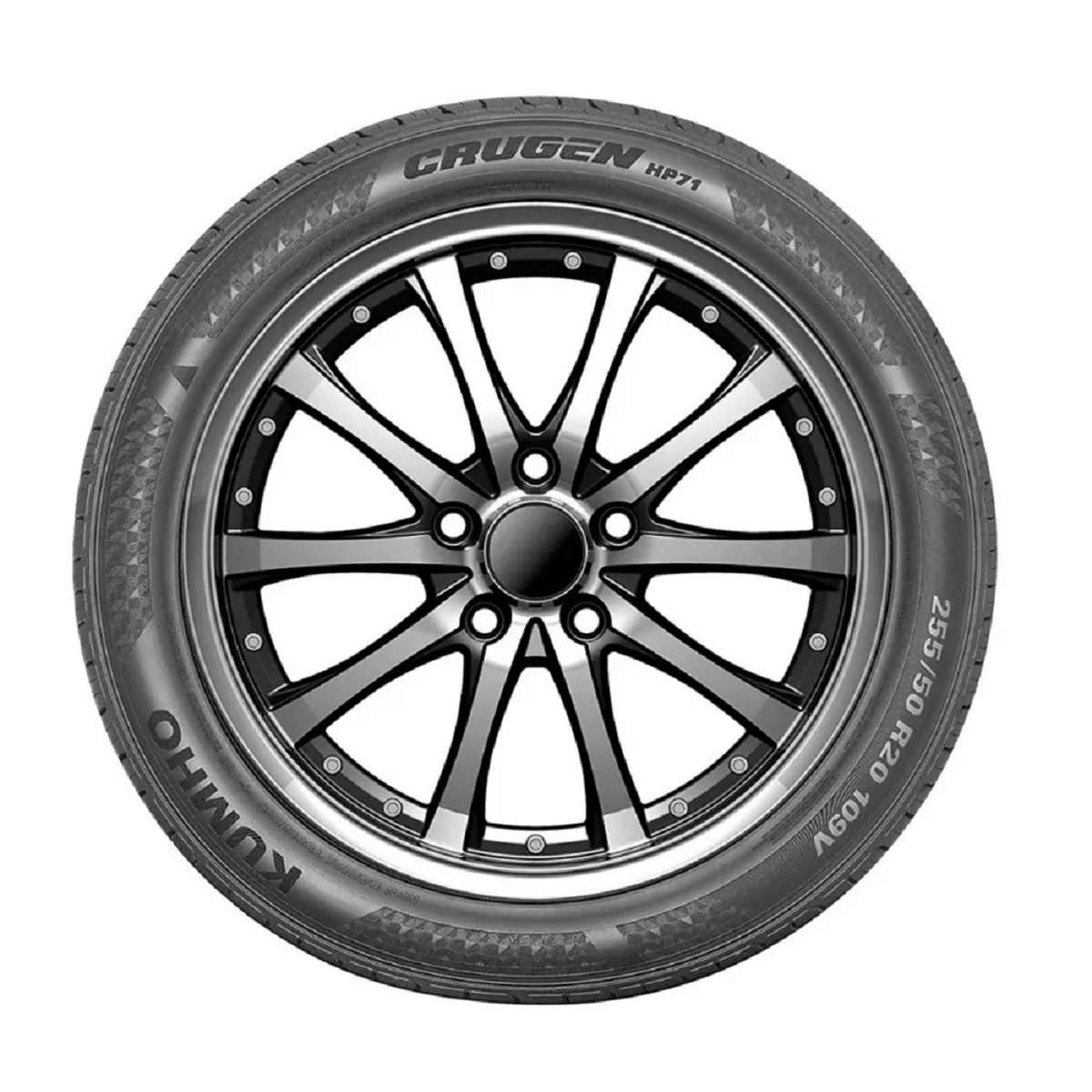 Foto 2 | Llanta 255/55r19 Kumho Crugen Hp71