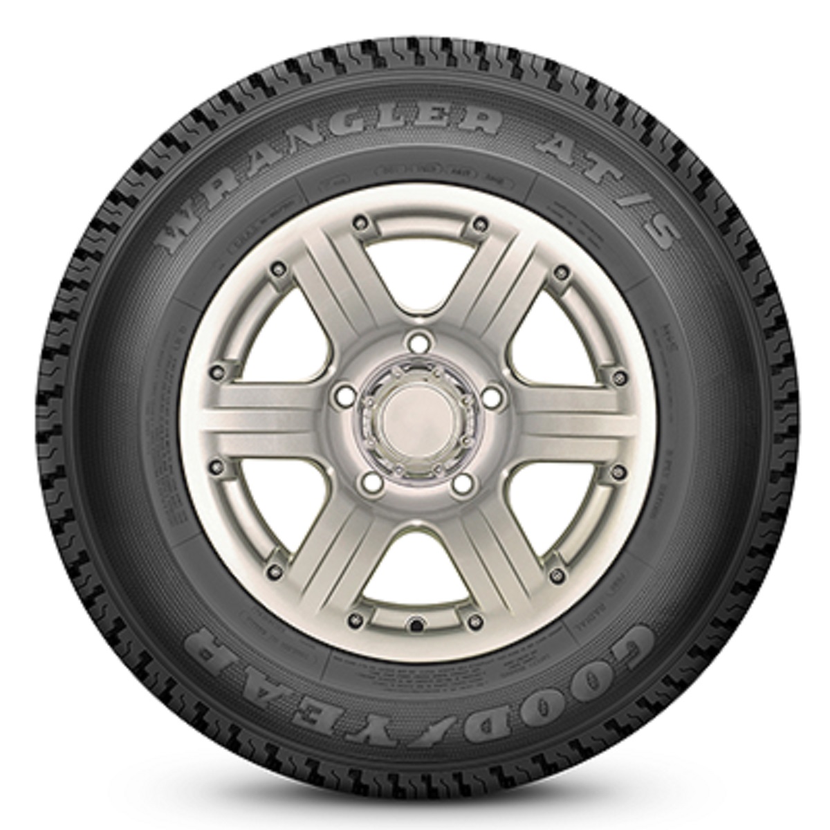 Foto 4 pulgar | Llanta 265/70r17 Goodyear Wrangler At/s 113s