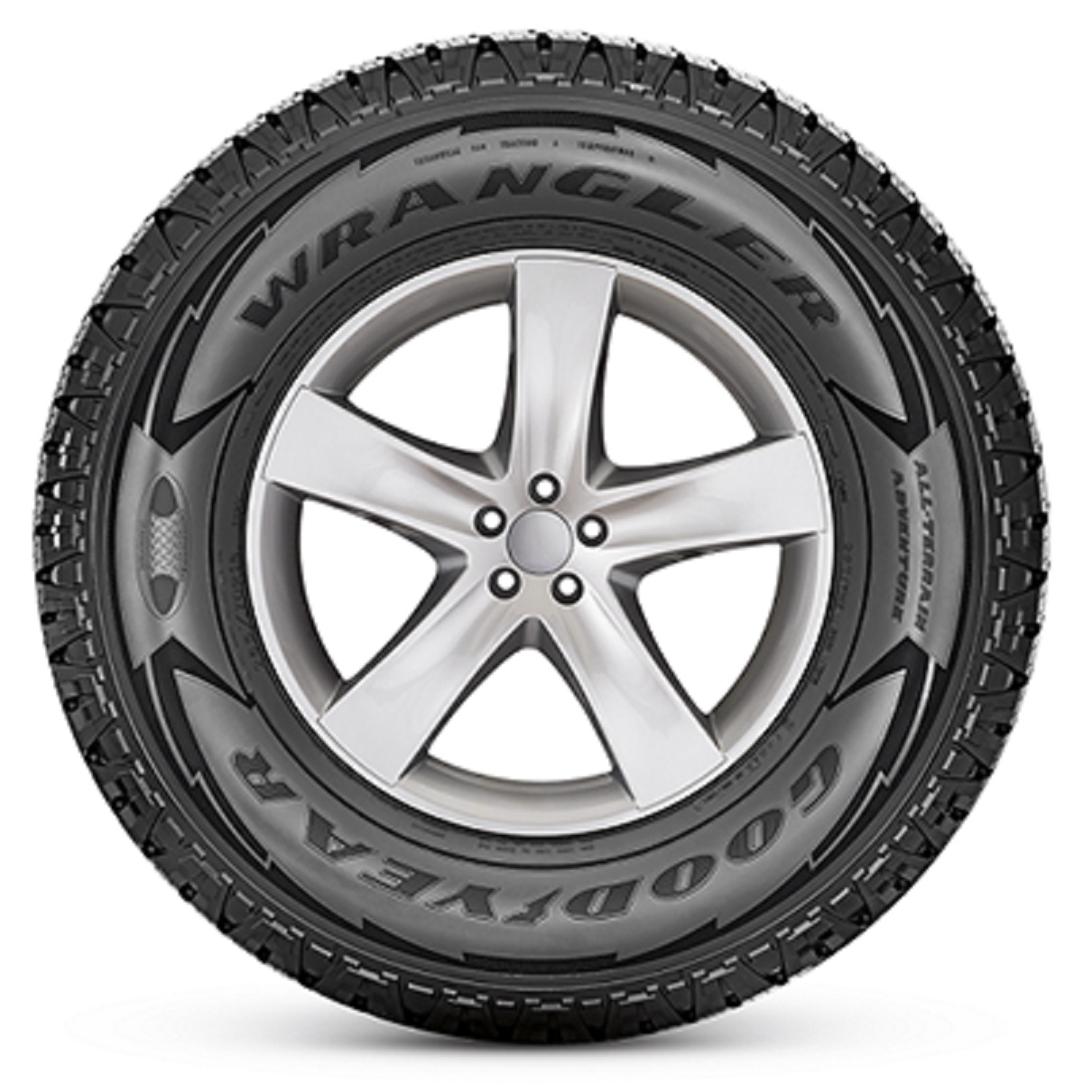 Foto 4 pulgar | Llanta 285/70r17 Goodyear Wrangler A/t Adventure 121r