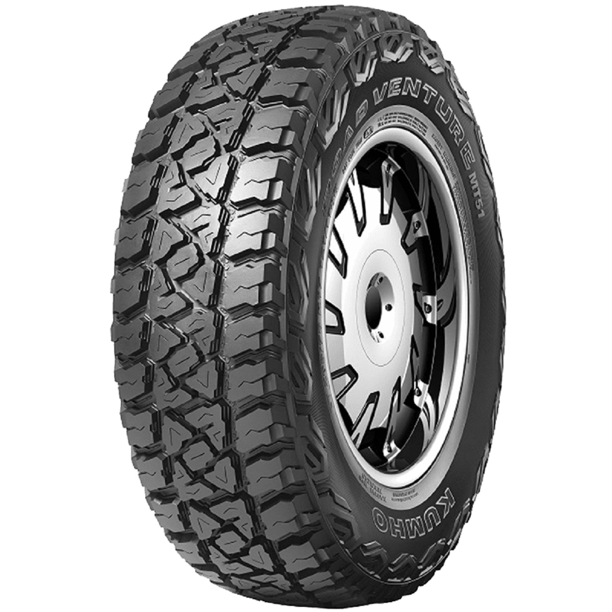 Foto 2 pulgar | Llanta 265/65r17 Kumho Road Venture Mt51