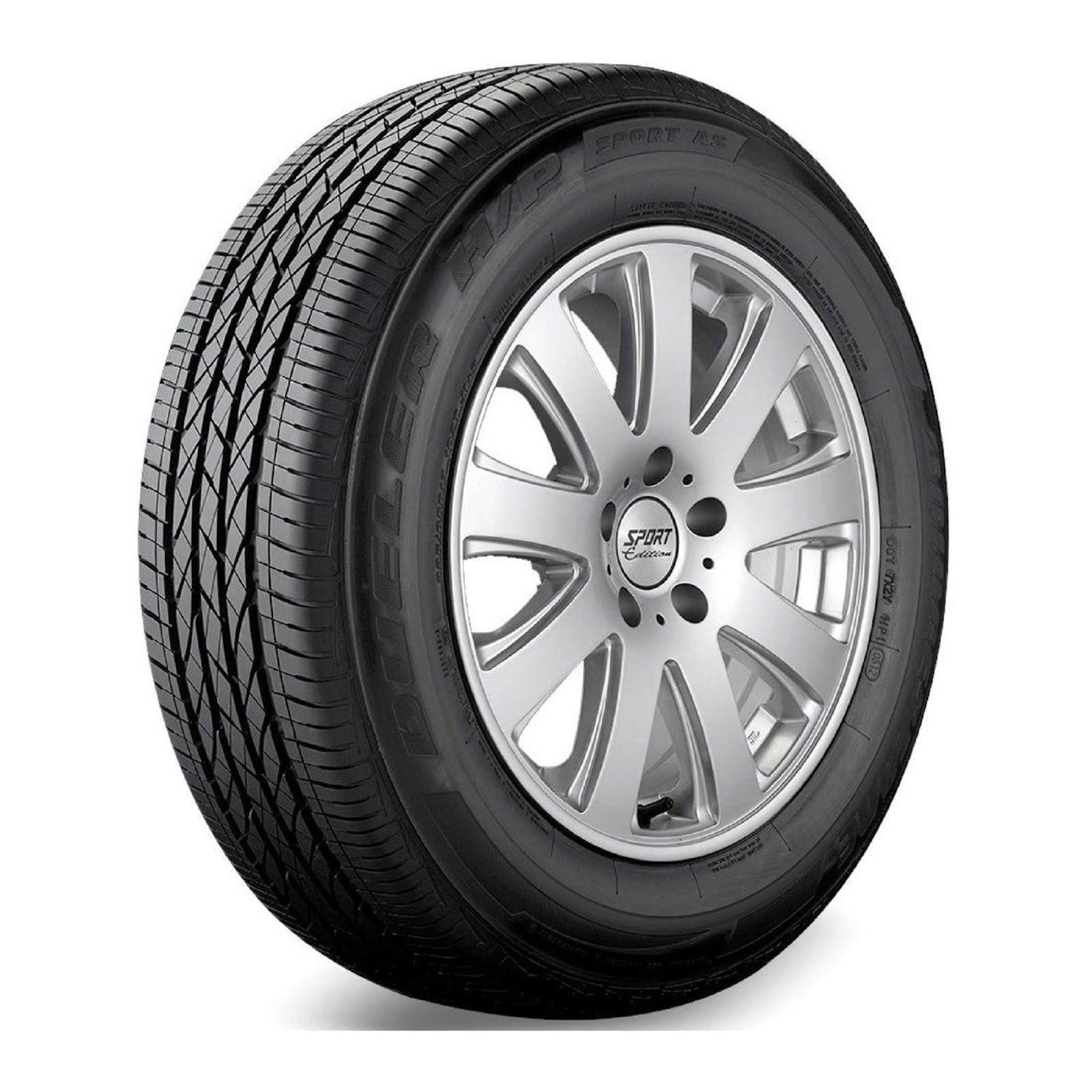 Llanta 225/65r17 Bridgestone Dueler H/p Sport As 102t