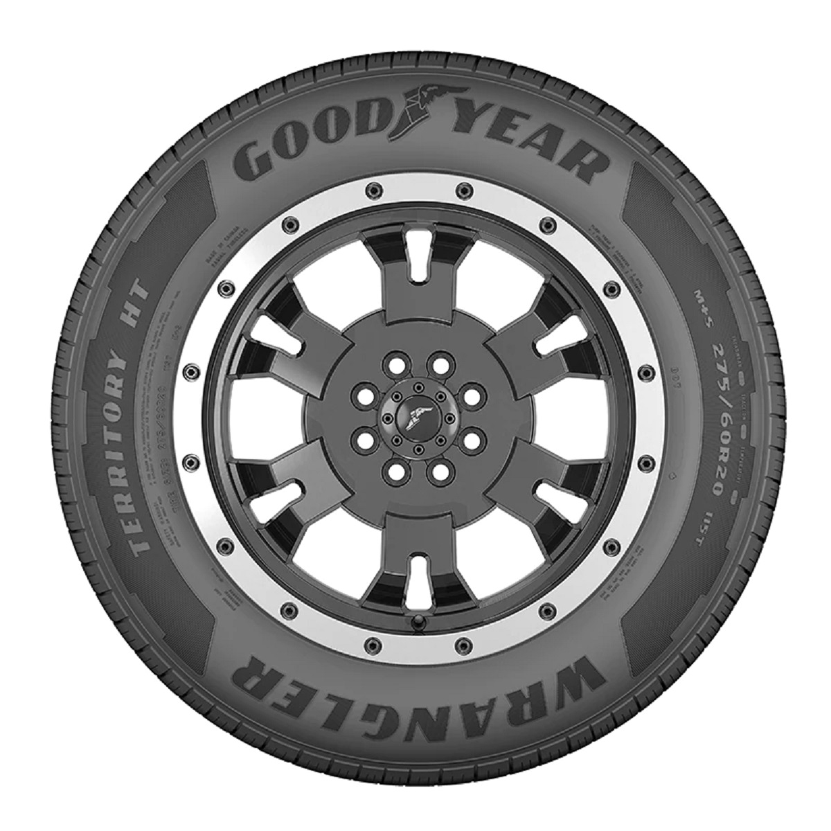 Foto 4 pulgar | Llanta 215/55r18 Goodyear Wrangler Territory Ht 95v