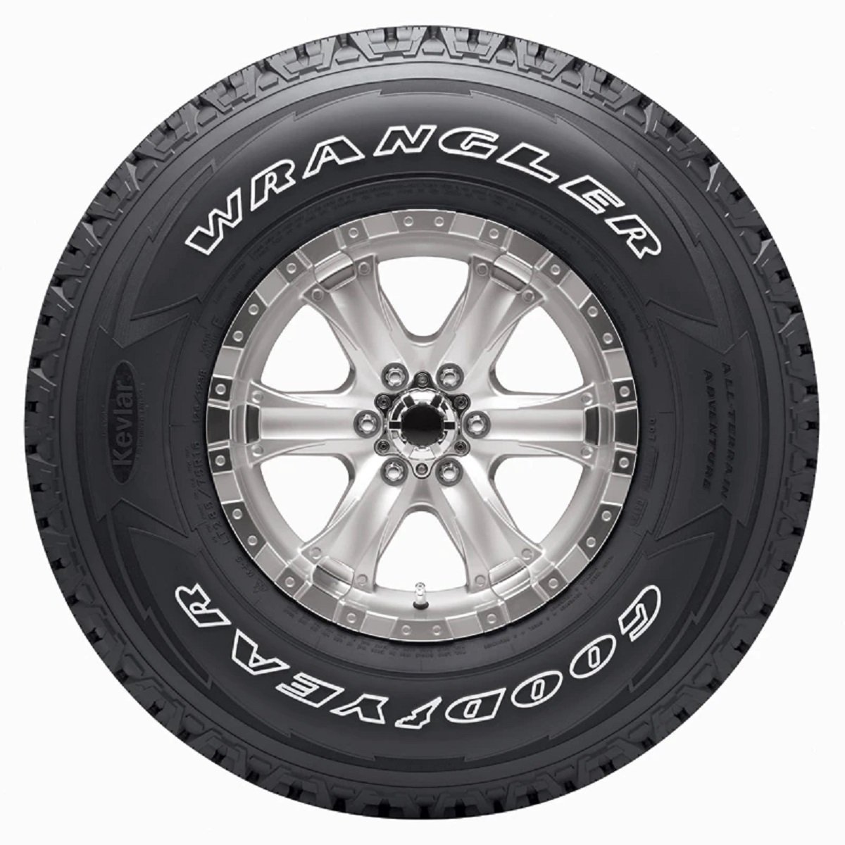 Foto 3 pulgar | Llanta 255/65r17 Goodyear Wrangler A/t Adventure 110t