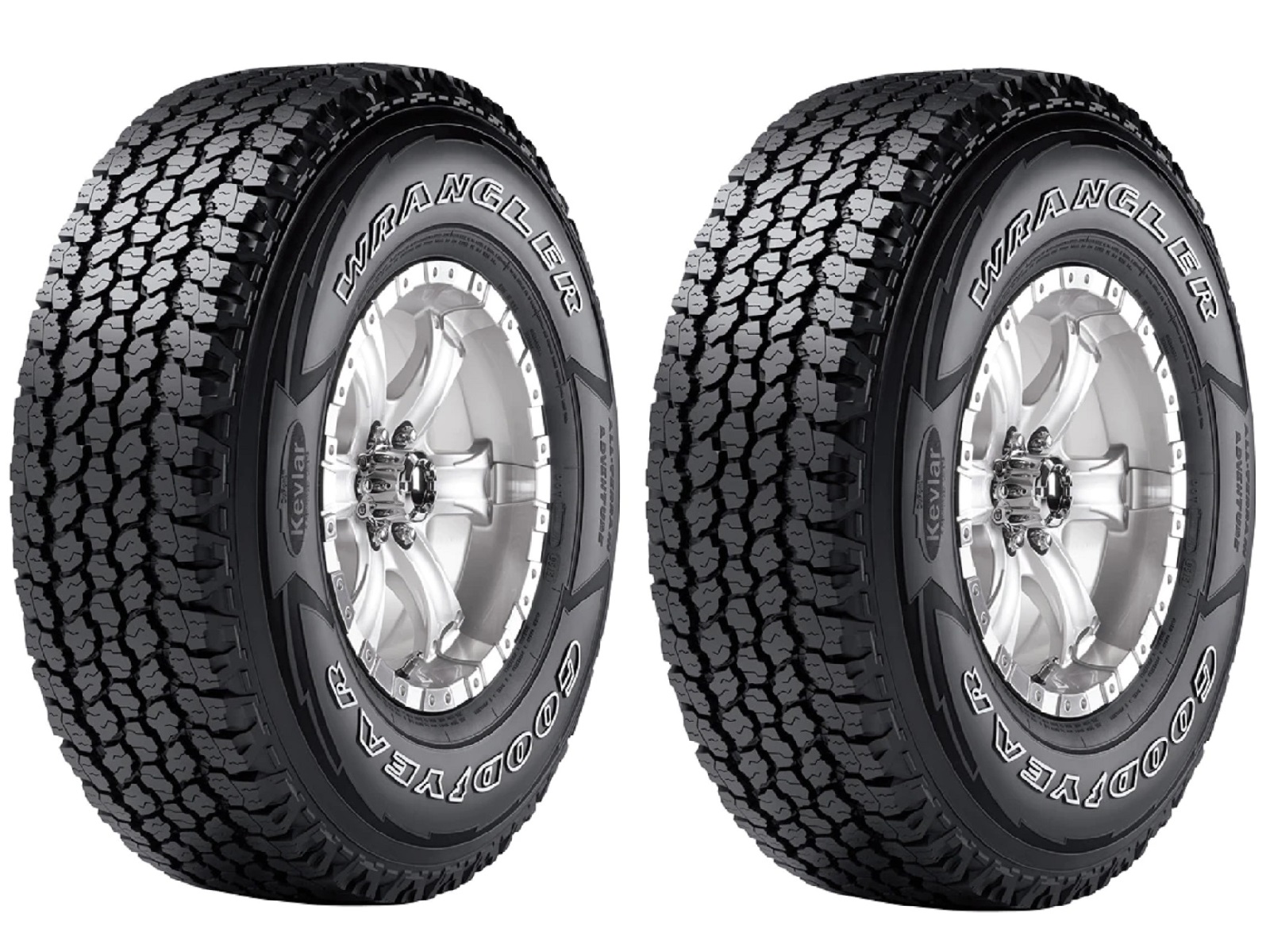 Foto 5 pulgar | Llanta 255/65r17 Goodyear Wrangler A/t Adventure 110t