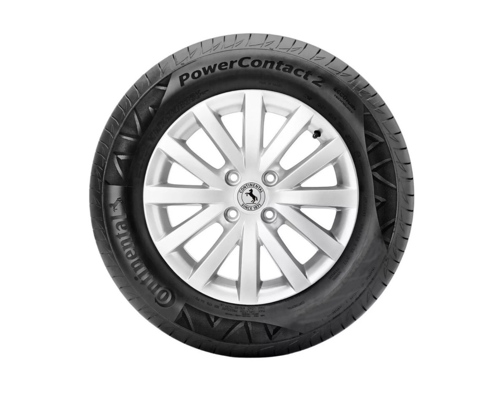 Foto 4 pulgar | Llanta 205/55r16 Continental Fr Powercontact 2 91v