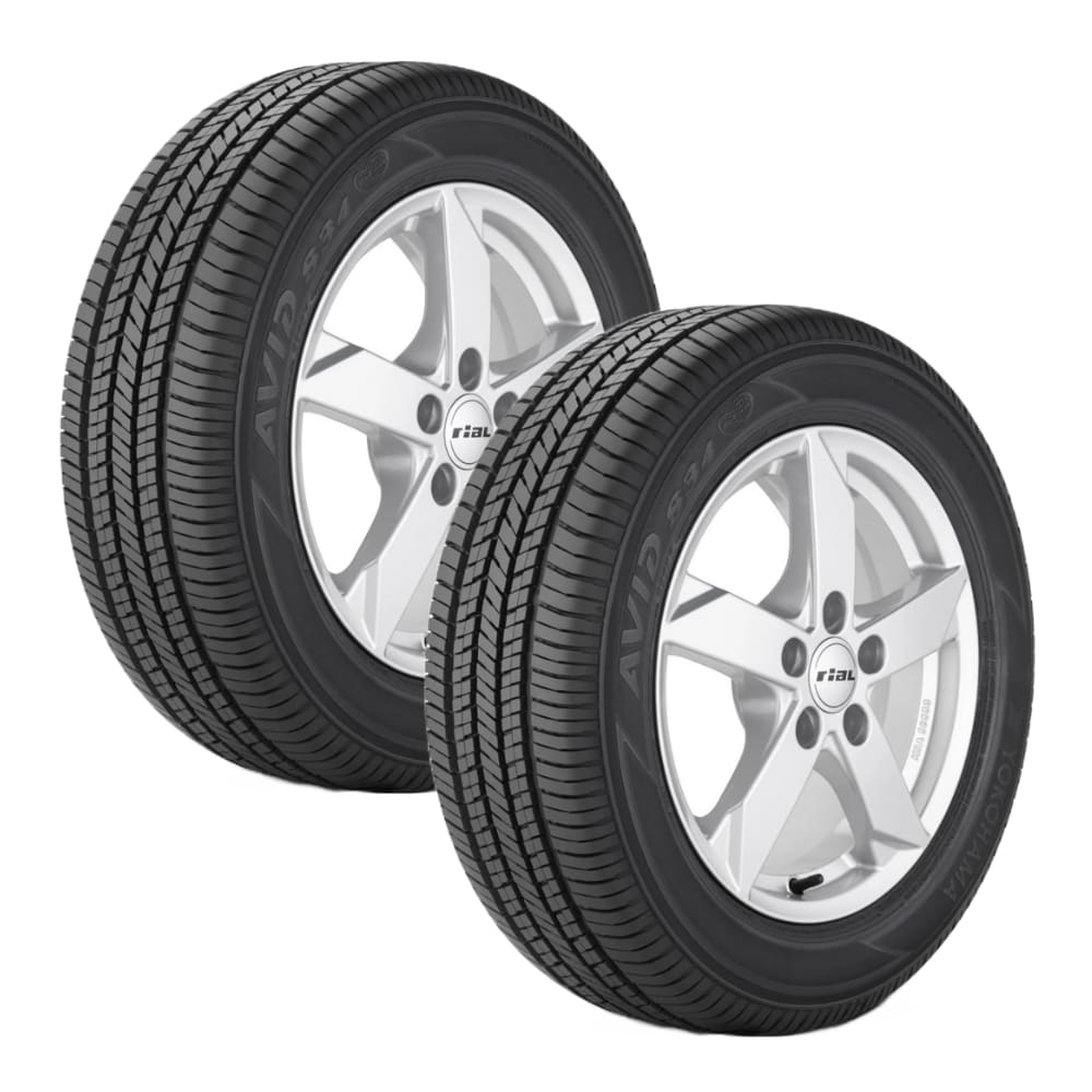 Paquete De 2 Llantas 205/60 R16 Yokohama Avid S34fv 91h