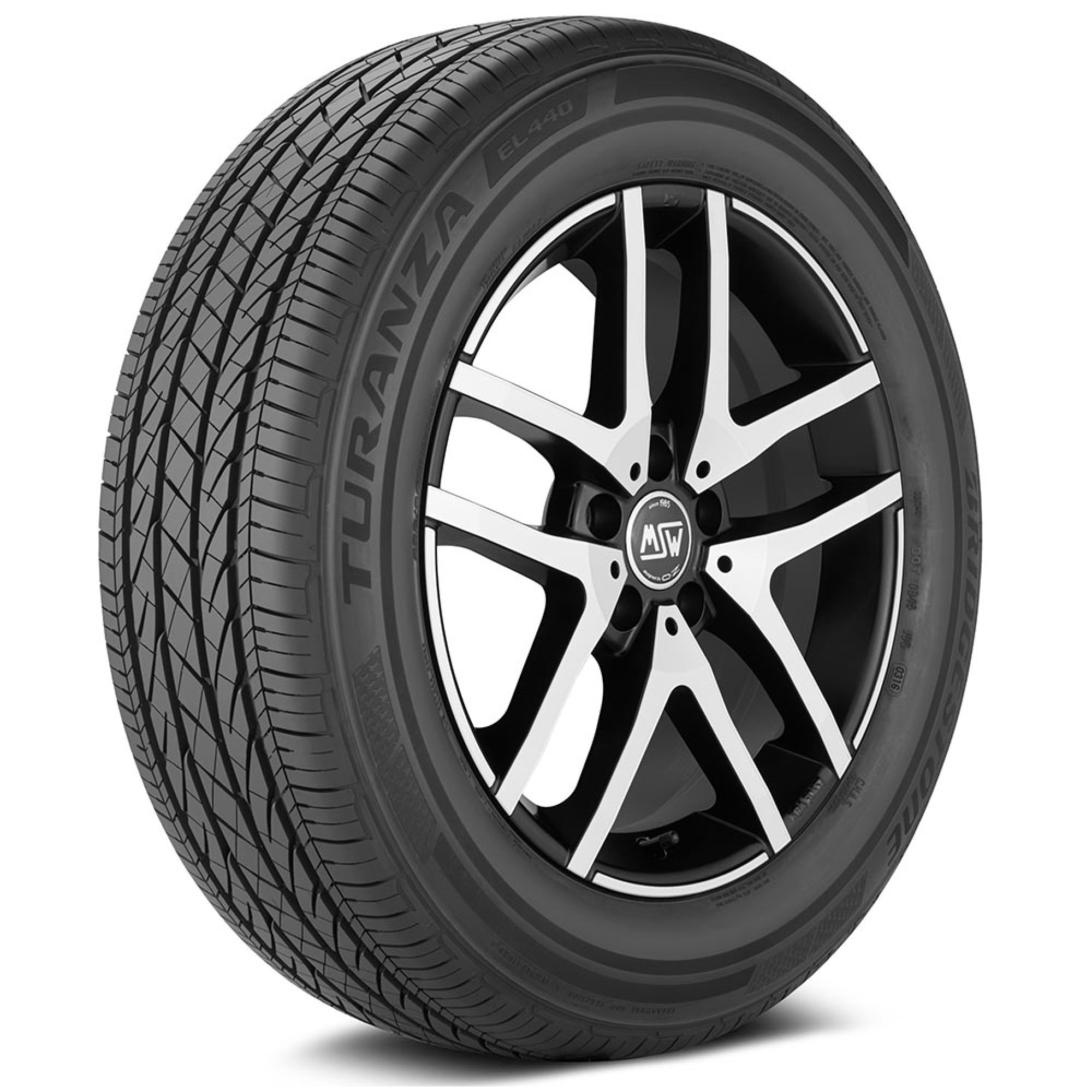Foto 2 pulgar | Llanta Bridgestone Turanza El440 215/65r16 98h