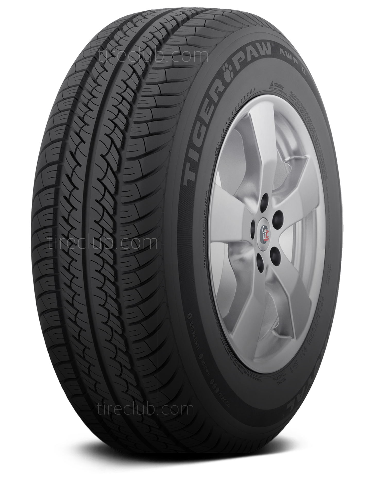 Foto 2 pulgar | Llanta Uniroyal Tiger Paw Awp Ii P195/75r14 92s