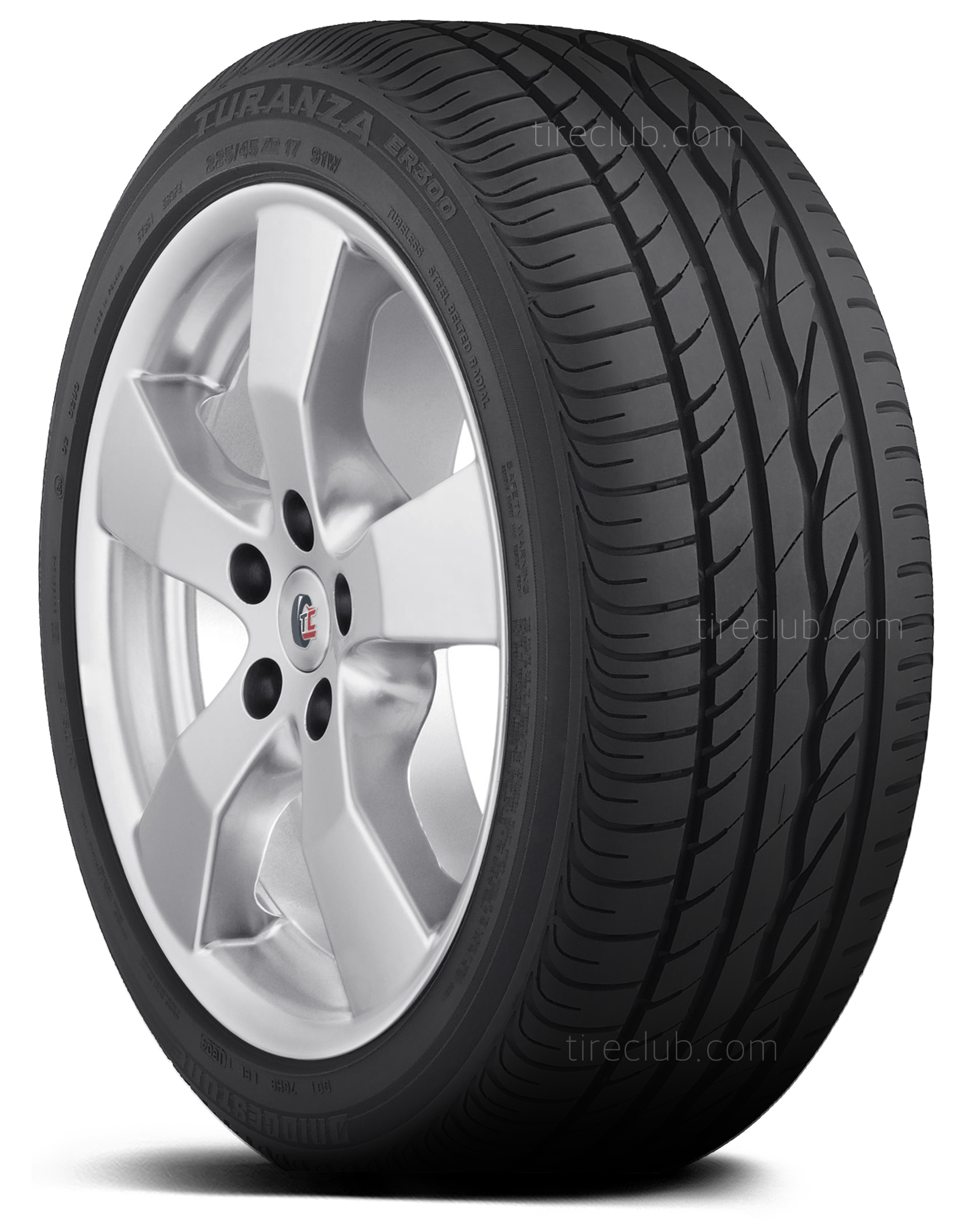 Foto 2 pulgar | Llanta Bridgestone Turanza Er300 215/55r17 94v