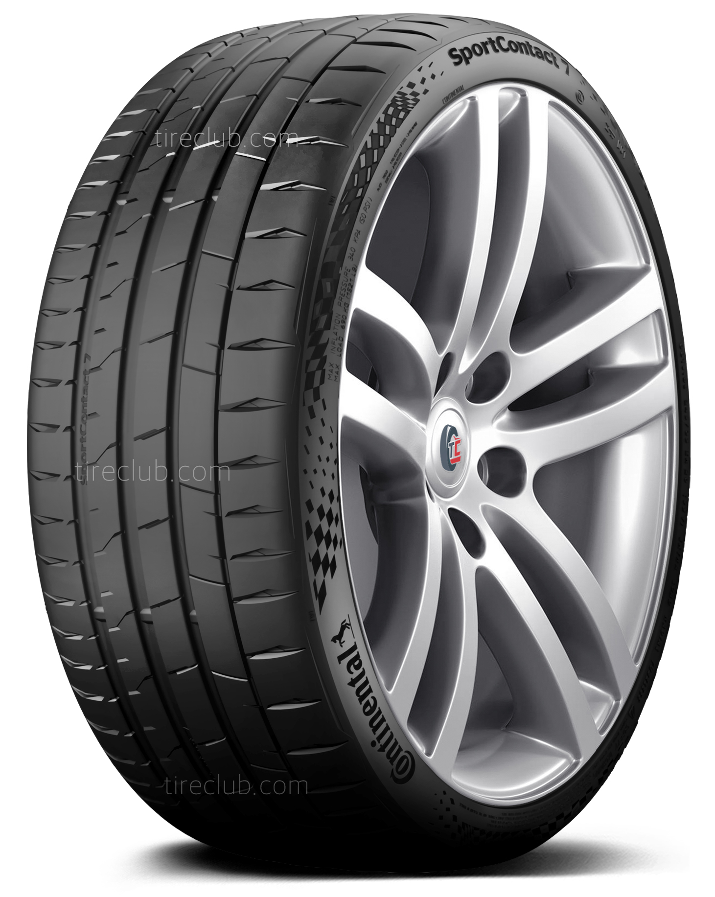 Foto 2 pulgar | Llanta Continental Sportcontact 7 265/30zr20 (94y) Xl