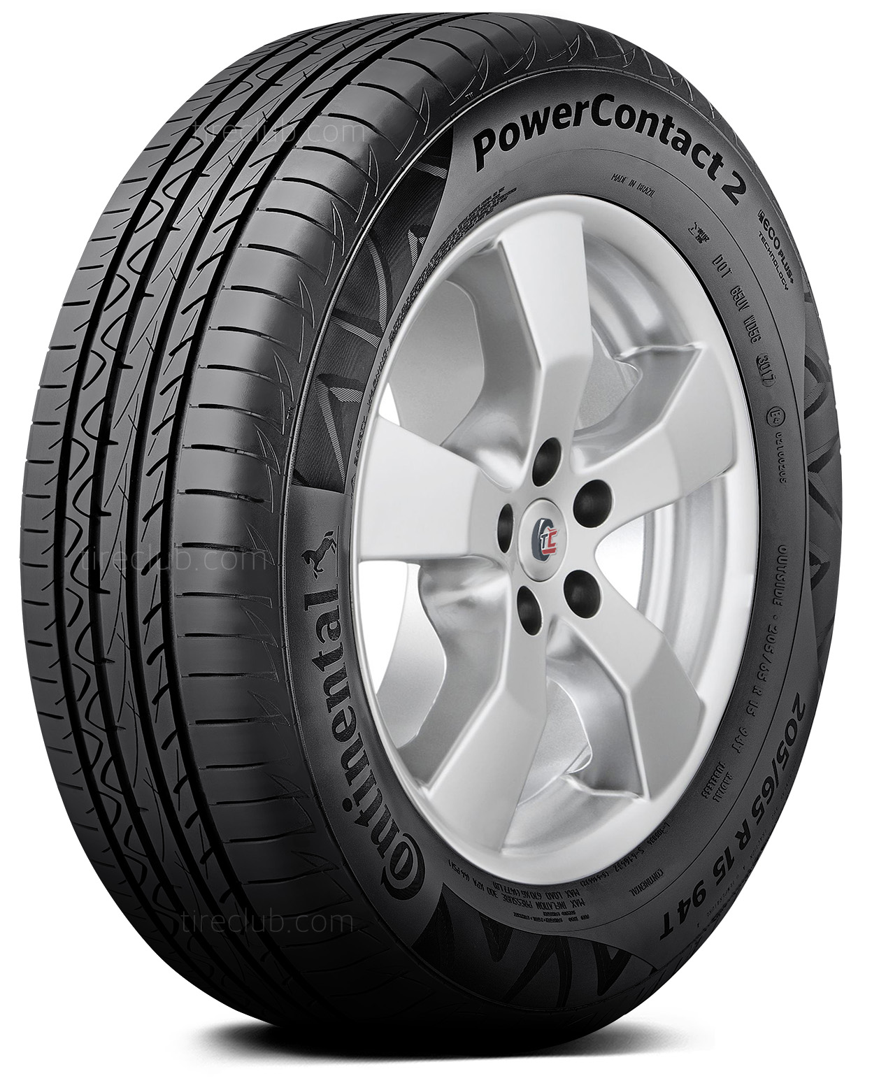 Foto 2 pulgar | Llanta Continental Powercontact 2 185/55r16 83v