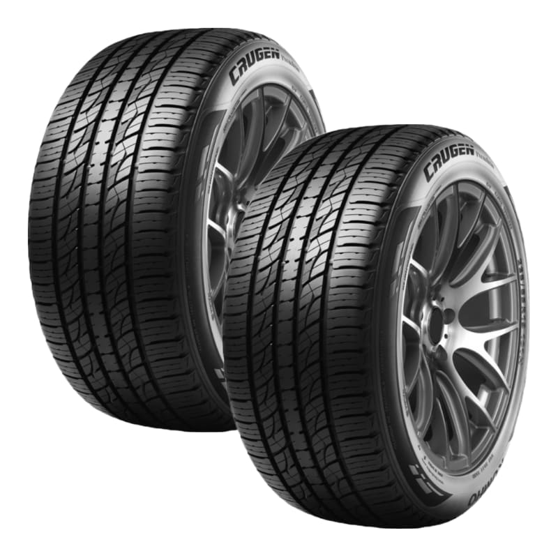 Foto 1 | Paquete de 2 Llantas 235/55 R19 Kumho Crugen Premium Kl33  Ao 101h