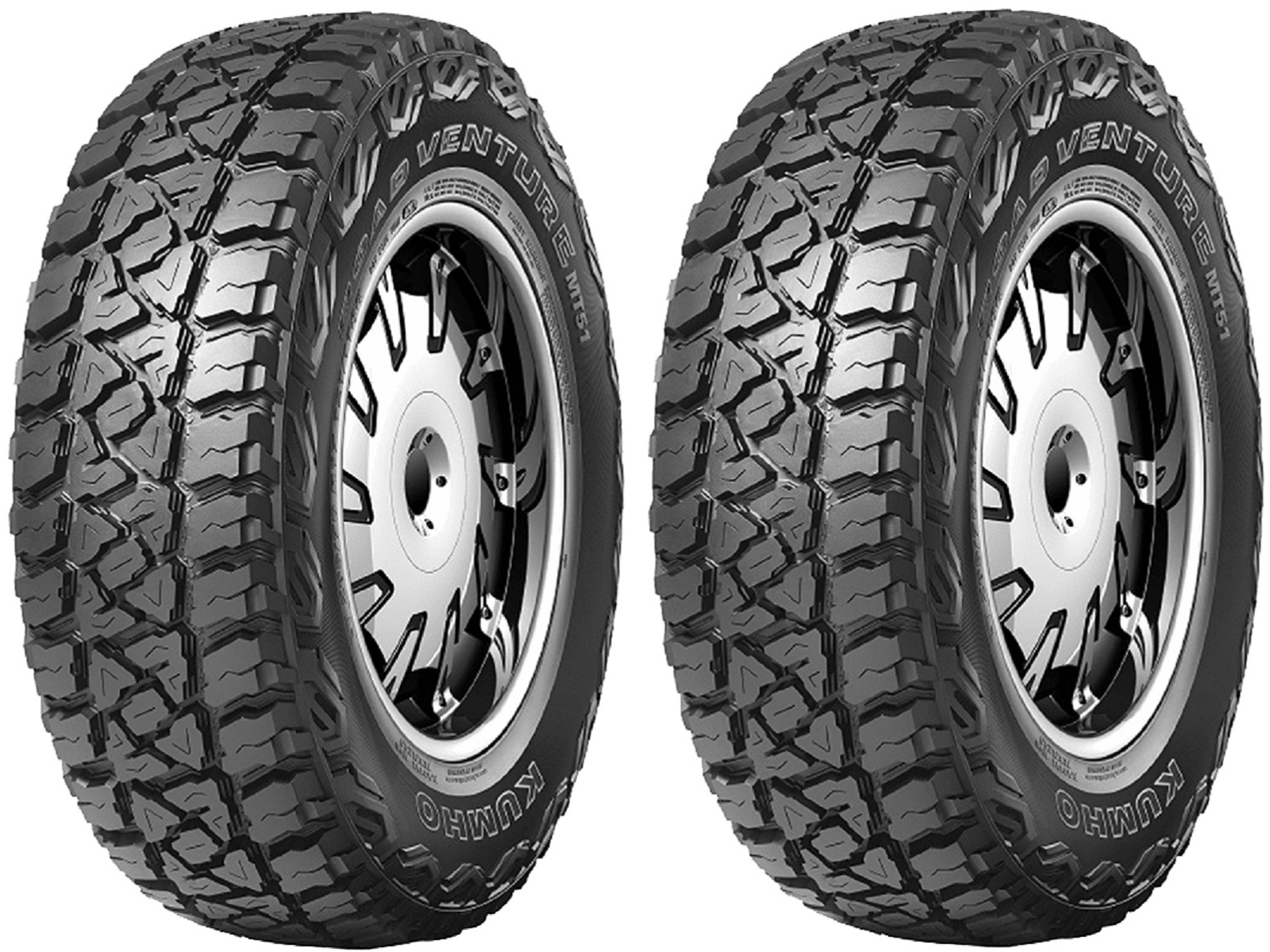 Foto 5 pulgar | Llanta Lt265/75r16 Kumho Road Venture Mt51