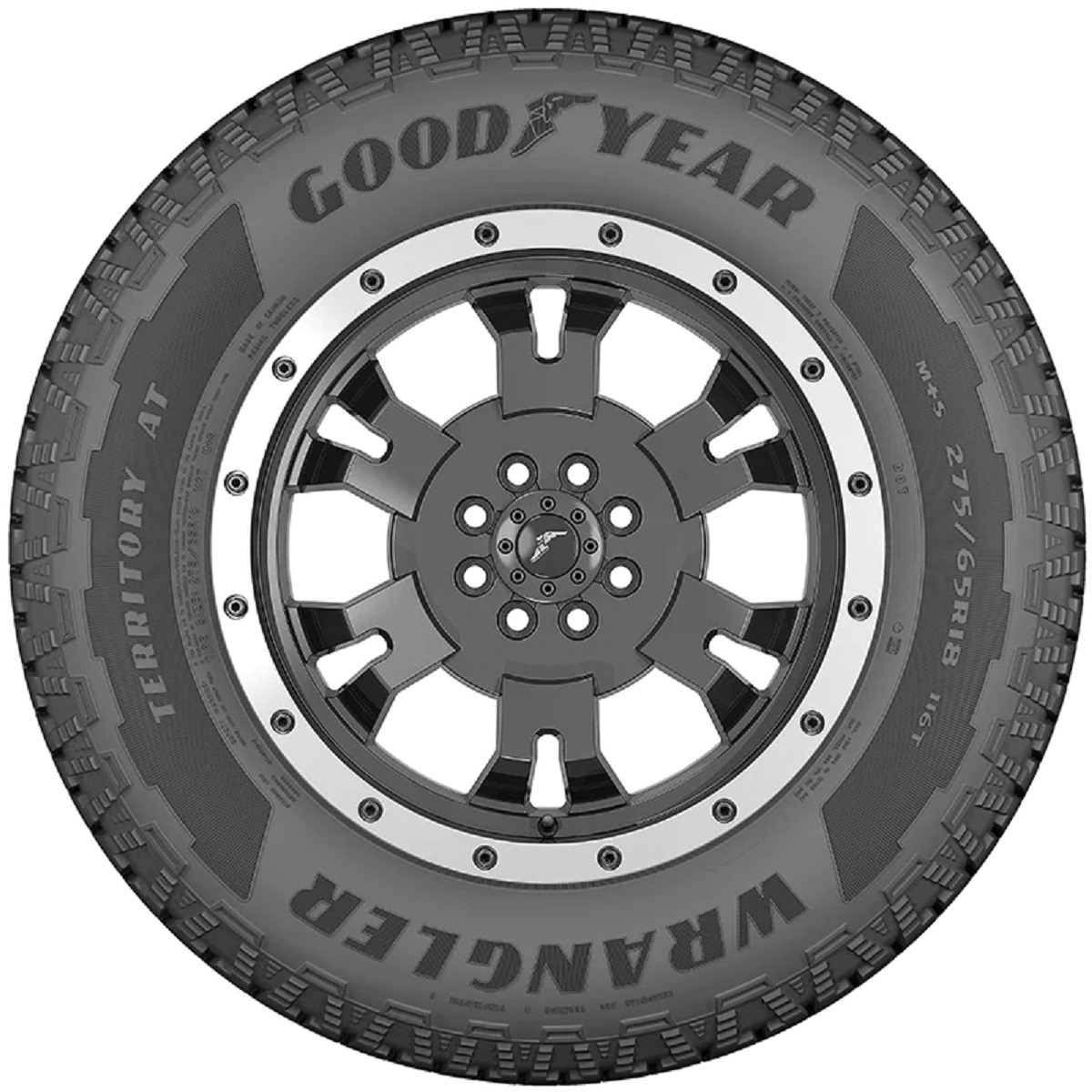 Foto 4 pulgar | Llanta 265/65r18 Goodyear Wrangler Territory At 114t