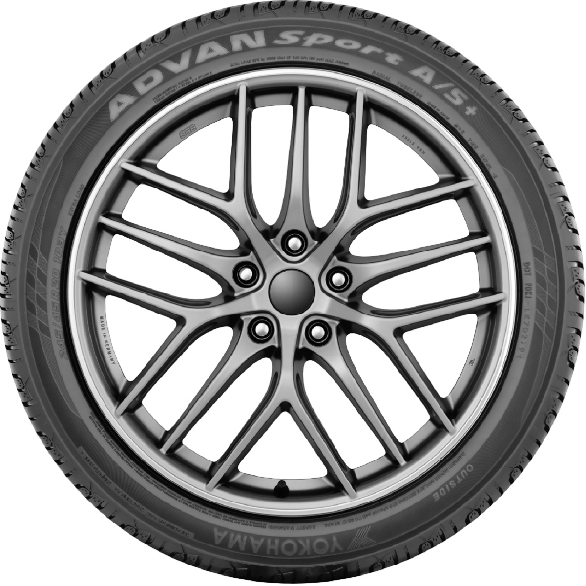 Foto 4 pulgar | Llanta 275/40r20 Yokohama Advan Sport A/s+ 106y