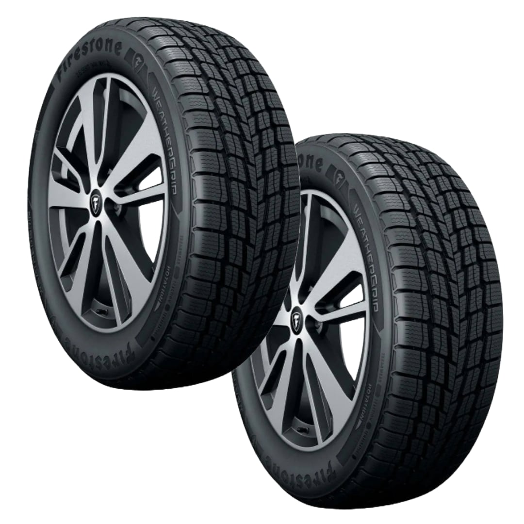 Paquete De 2 Llantas 185/65 R15 Firestone Weathergrip 88h $3,520