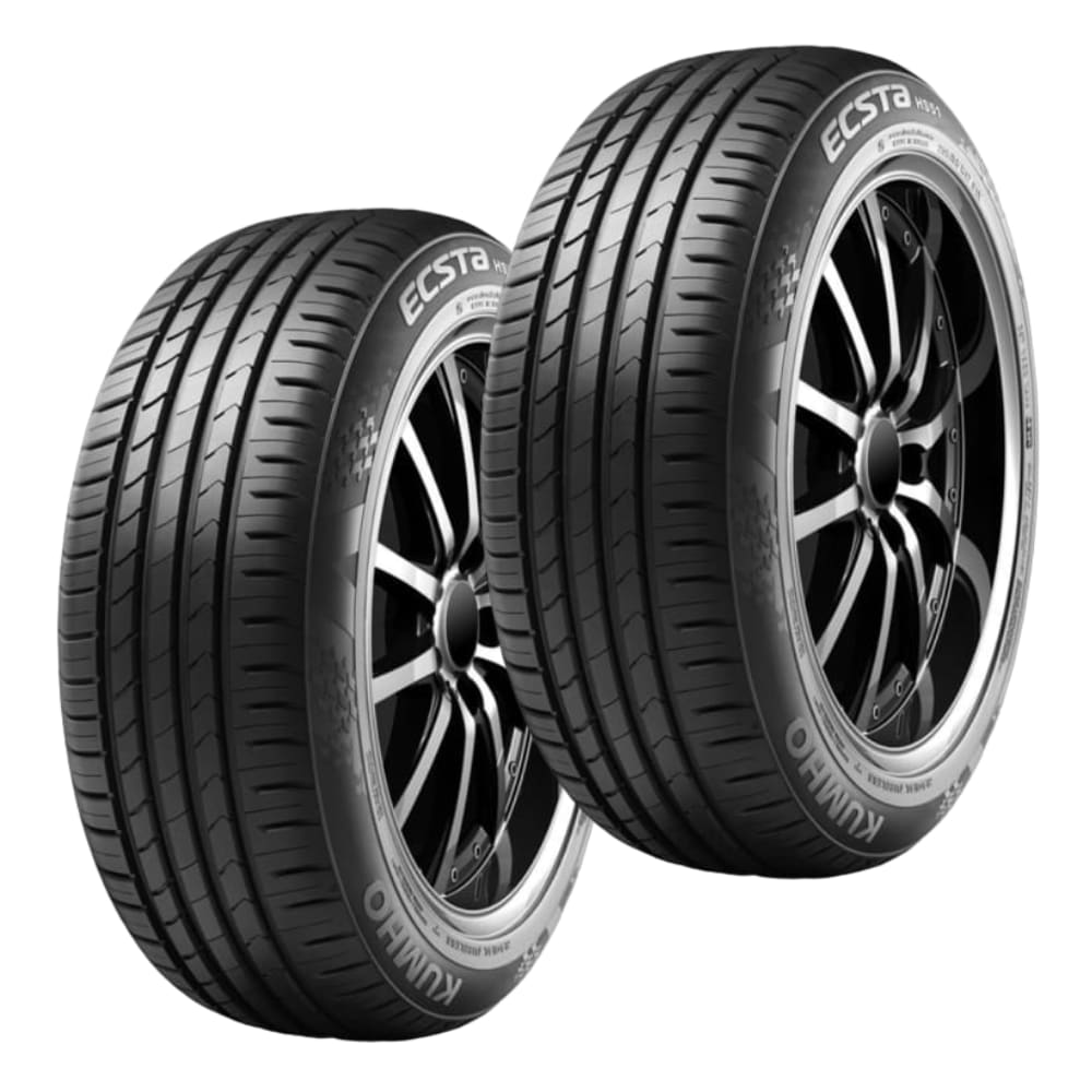 Foto 2 pulgar | Paquete De 2 Llantas 205/55 R16 Kumho Ecsta Hs51 91h