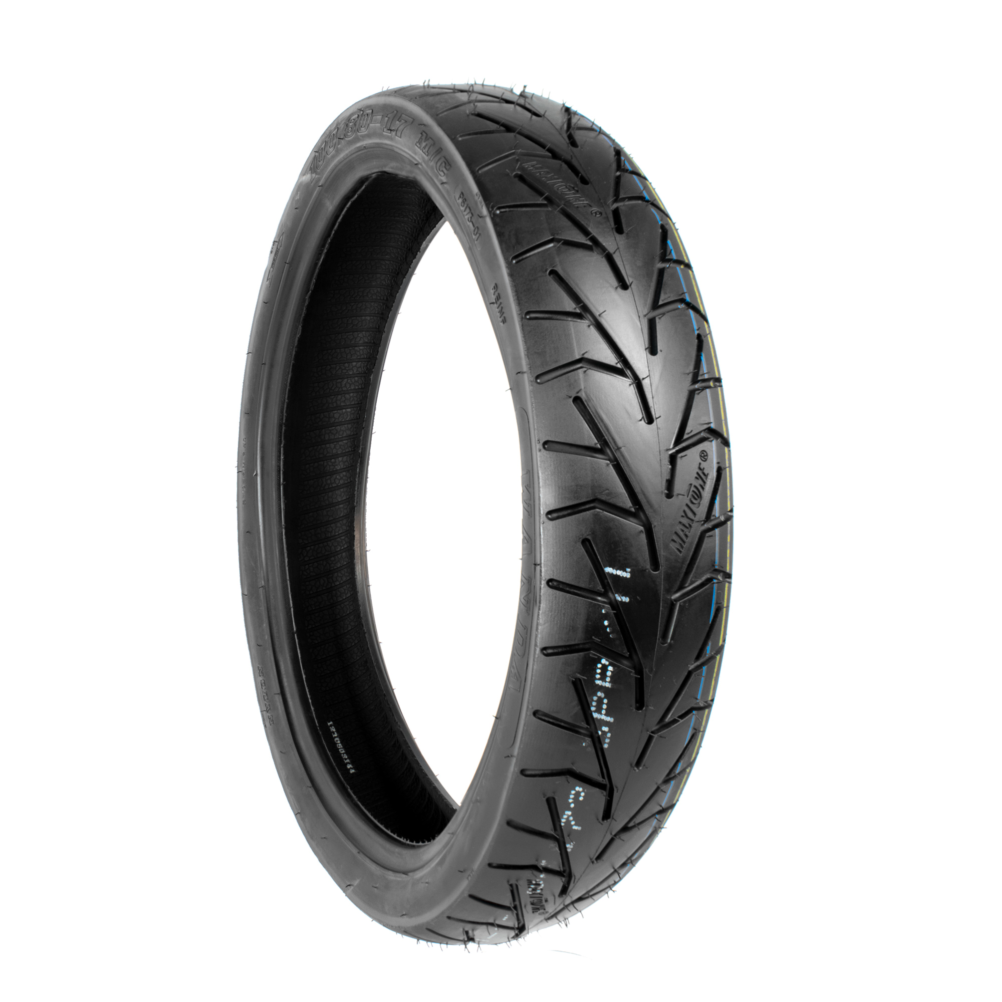 Foto 2 pulgar | Llanta 100/80-17 Para Moto Tubeless 58p P6173 Motometa